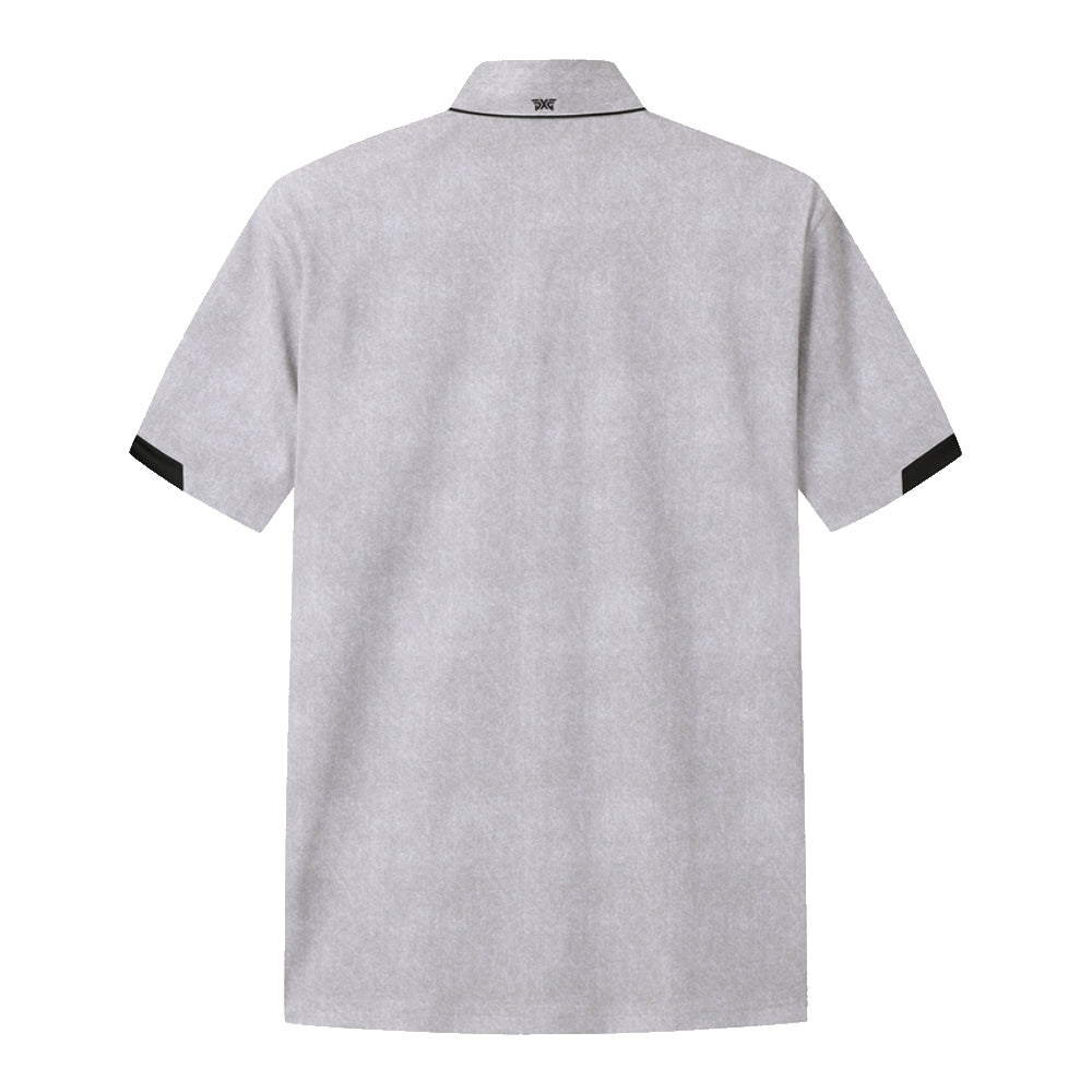 TWO - TONE COLLAR 男士 拼接短袖POLO衫 - ASH GOLF Taiwan