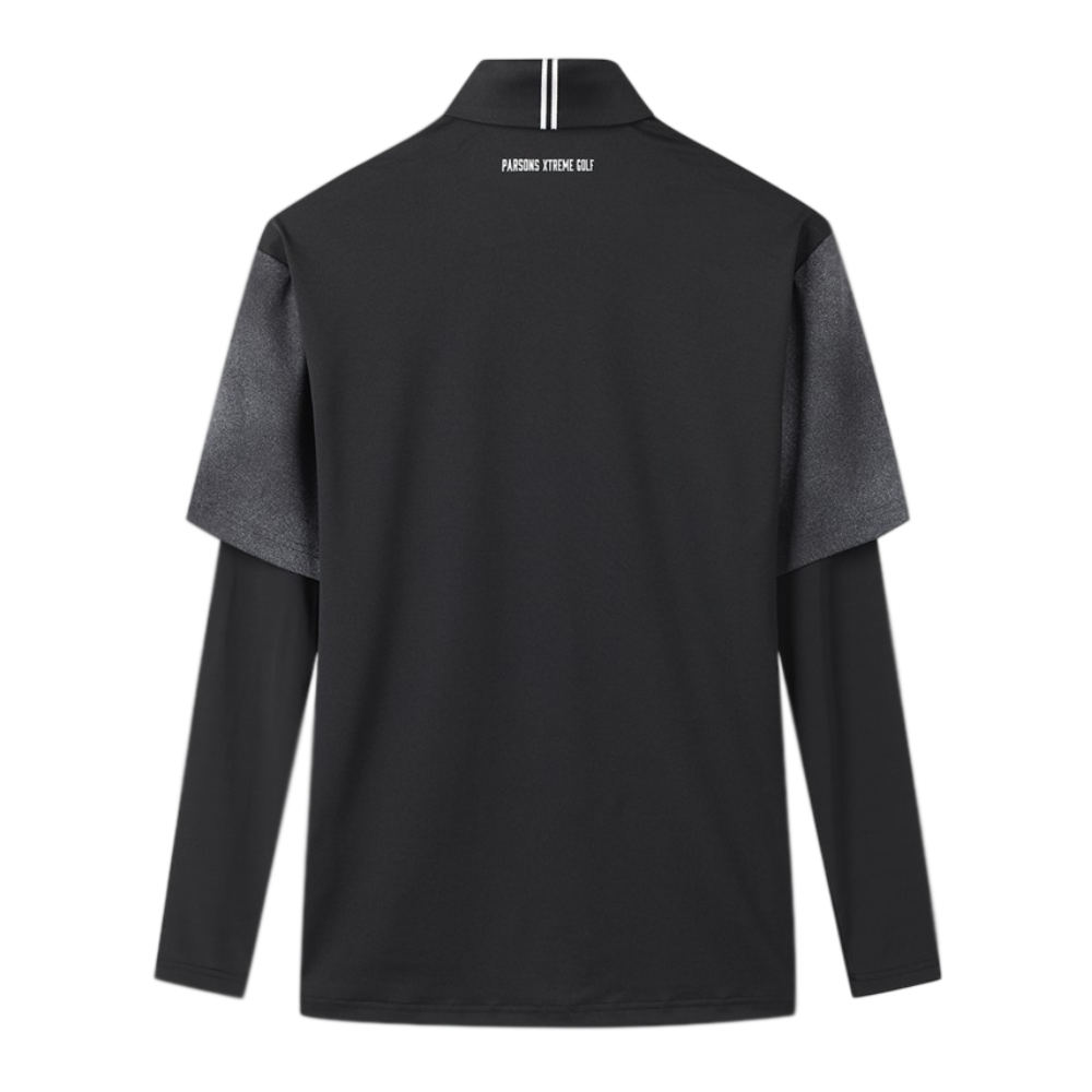 PXG MEN COOL SLEEVE LAYERD COLLAR LONG SLEEVE 男士高爾夫長袖上衣