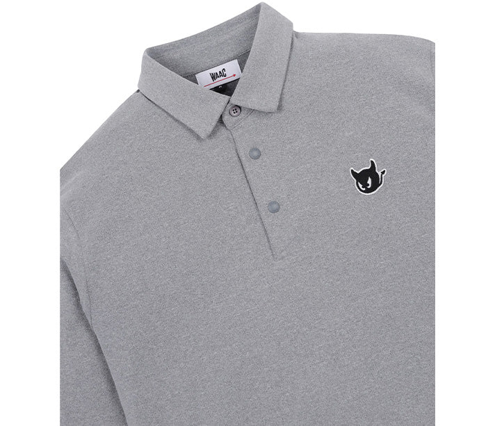 WAACKY SIGNATURE FLEECE POLO 男士 長袖POLO衫
