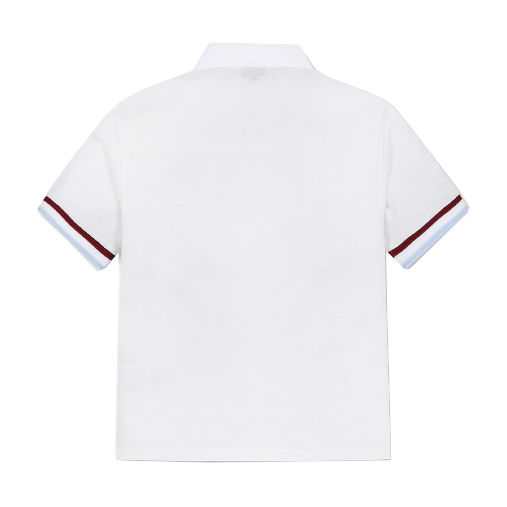 WAACKY COLOR-BLOCKED RIB SS POLO 女士 高爾夫POLO衫