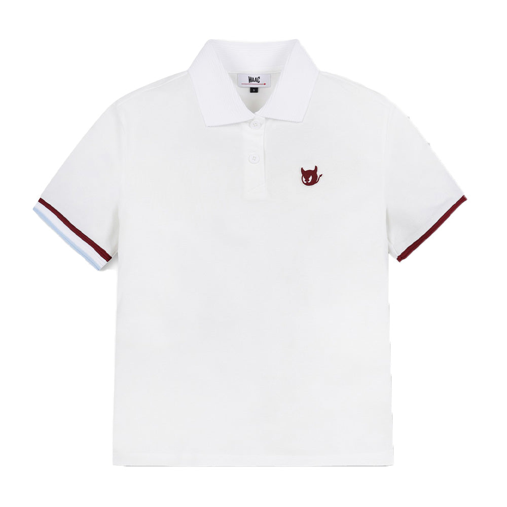 WAACKY COLOR-BLOCKED RIB SS POLO 女士 高爾夫POLO衫