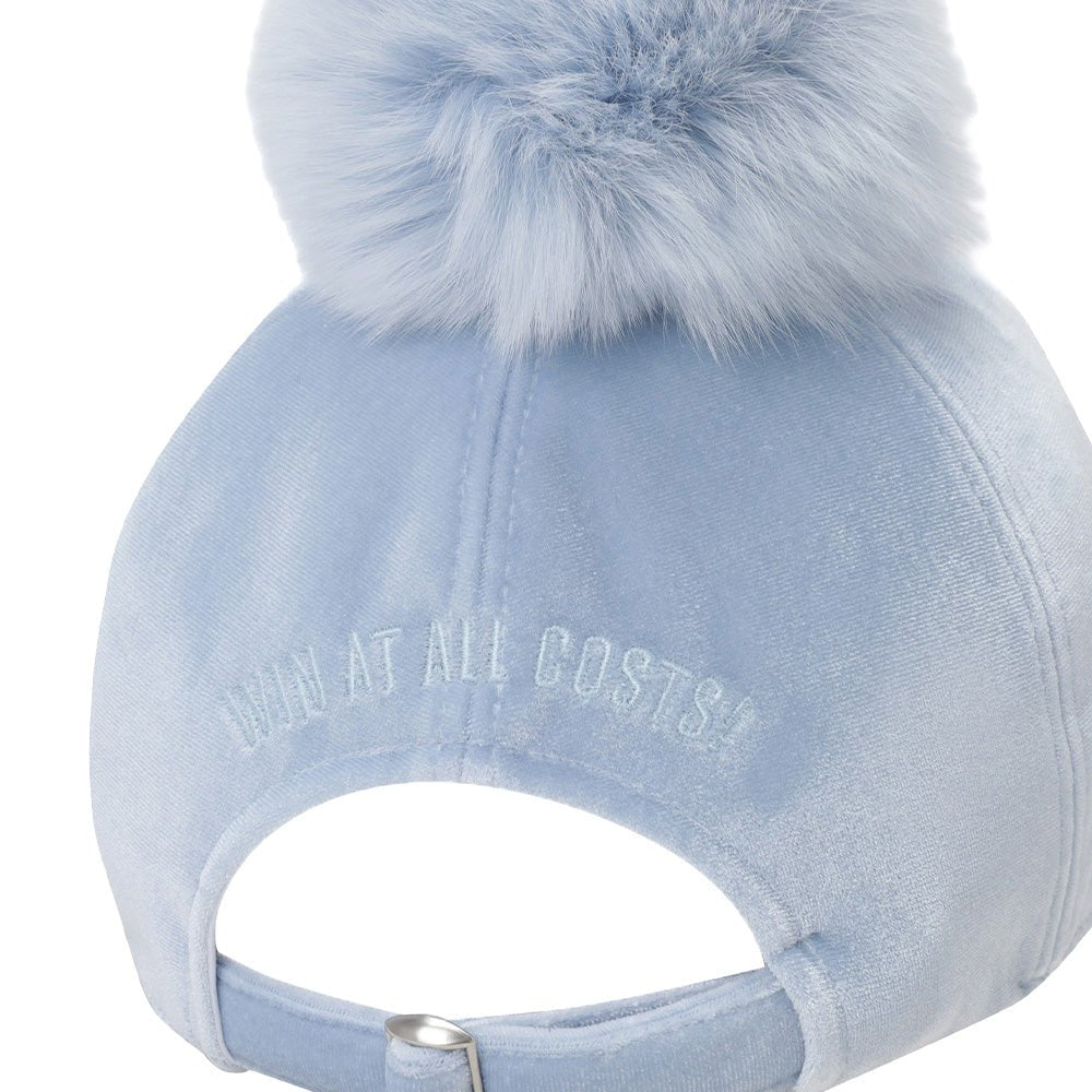 VELVET POMPOM CAP 女士 絨球高爾夫球帽 - ASH GOLF Taiwan