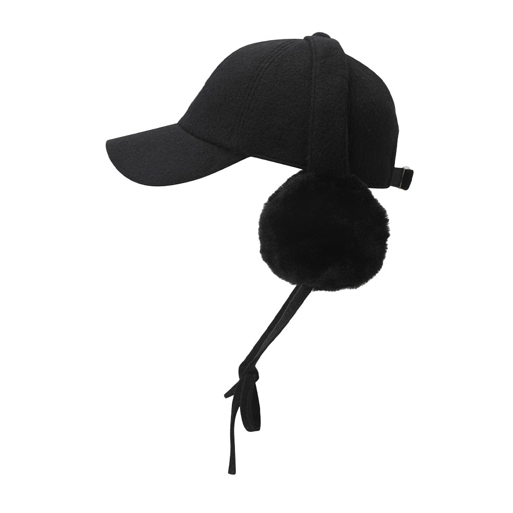 DETACHABLE EAR WARMER CAP 女士 耳罩式高爾夫球帽 - ASH GOLF Taiwan