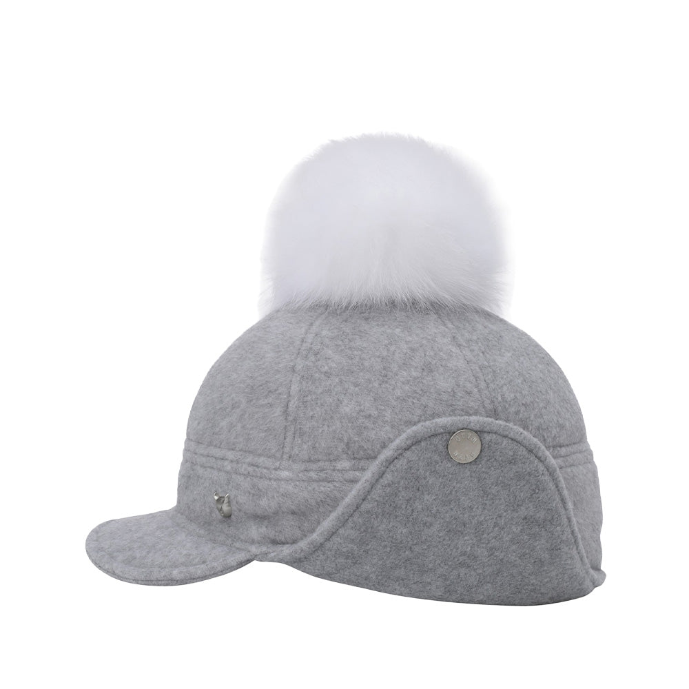 POMPOM KNIT HAT 女士 絨球飛行帽