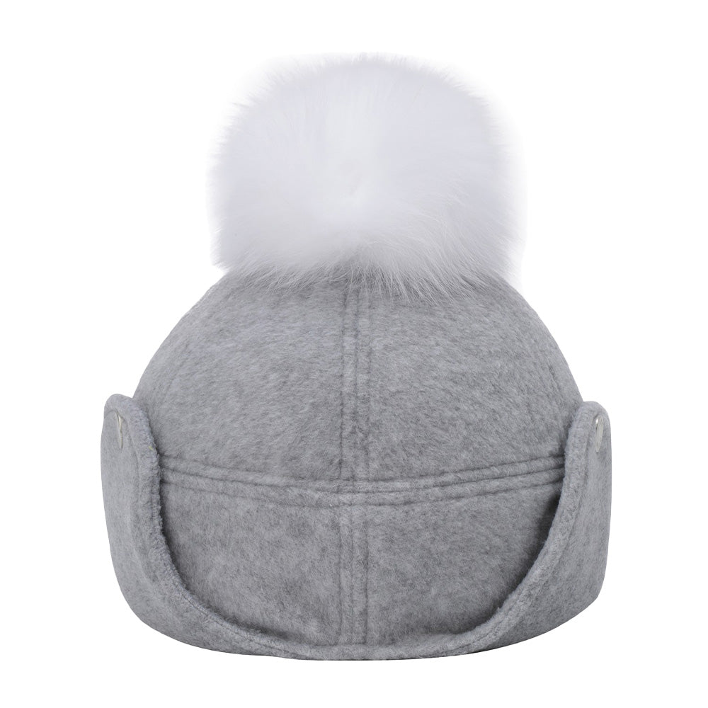 POMPOM KNIT HAT 女士 絨球飛行帽