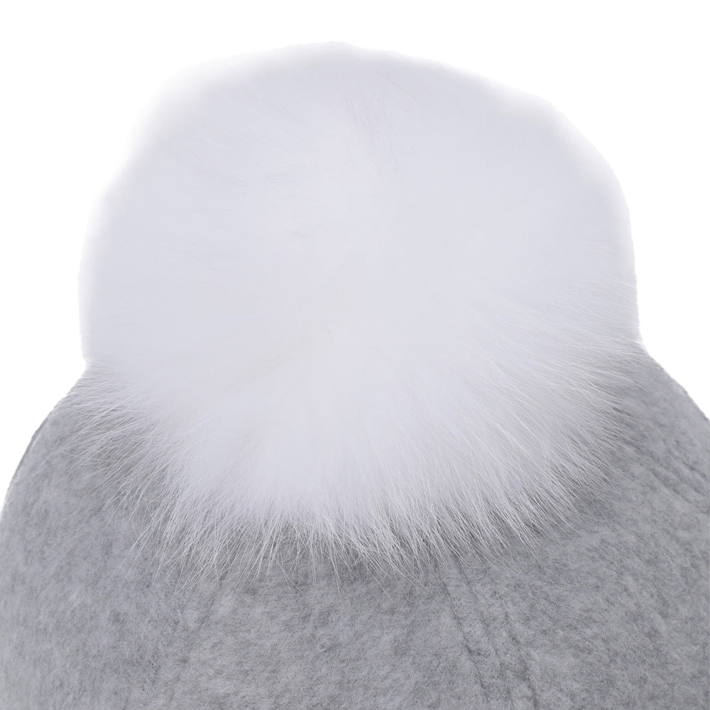 POMPOM KNIT HAT 女士 絨球飛行帽