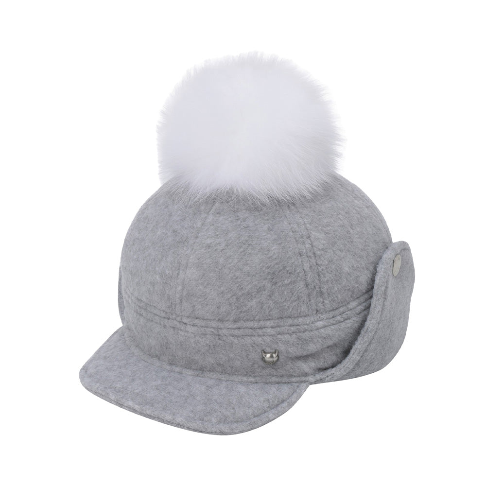 POMPOM KNIT HAT 女士 絨球飛行帽