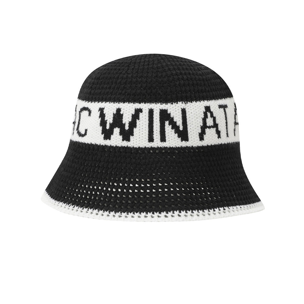 COLOR BLOCK KNIT BUCKET HAT 女士 針織漁夫帽