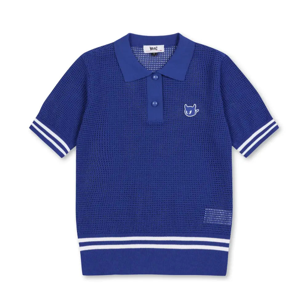 MESH POLO SS SWEATER 女士 短袖POLO衫