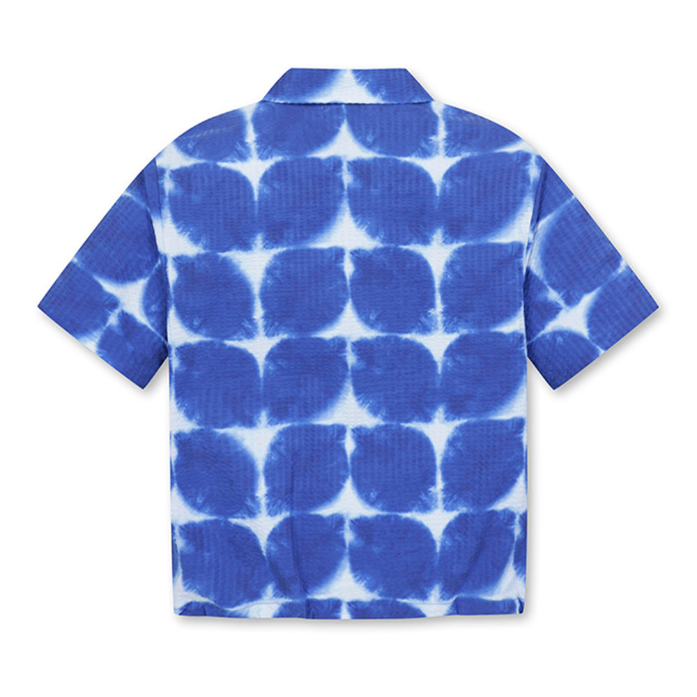 SEERSUCKER LEMON PRINT SS POLO 女士 印花POLO衫