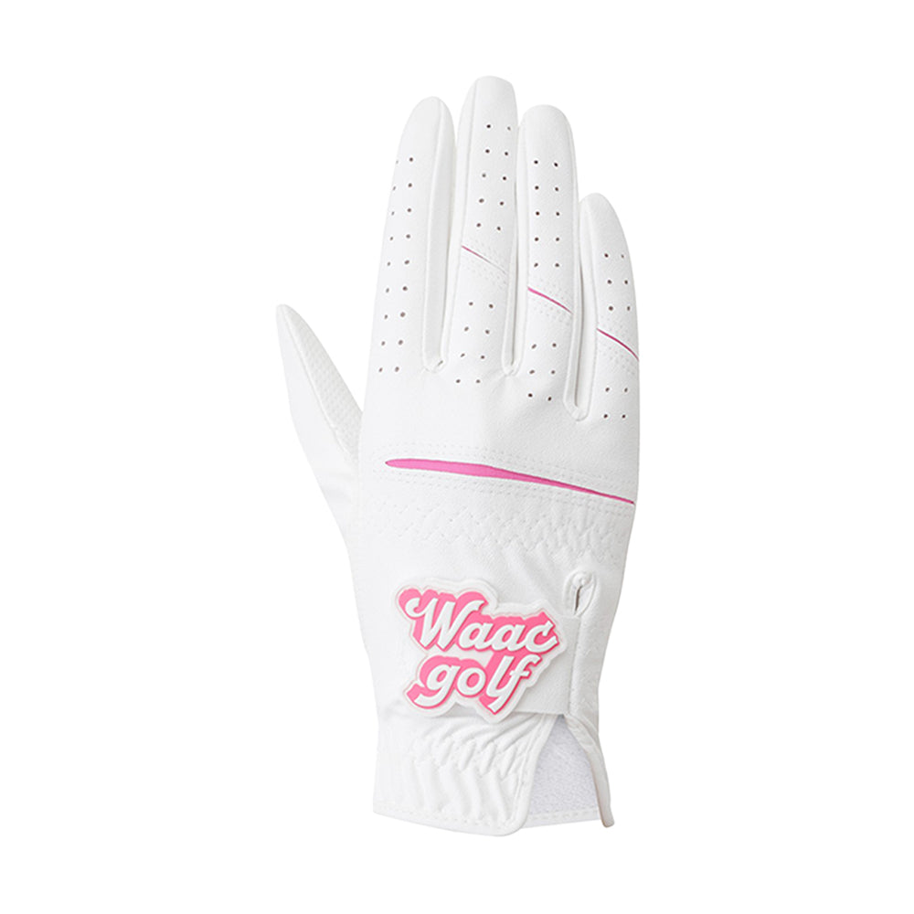 WOMEN SYNTHETIC LEATHER WAACKY GOLF GLOVES 女士 高爾夫球手套 (雙)