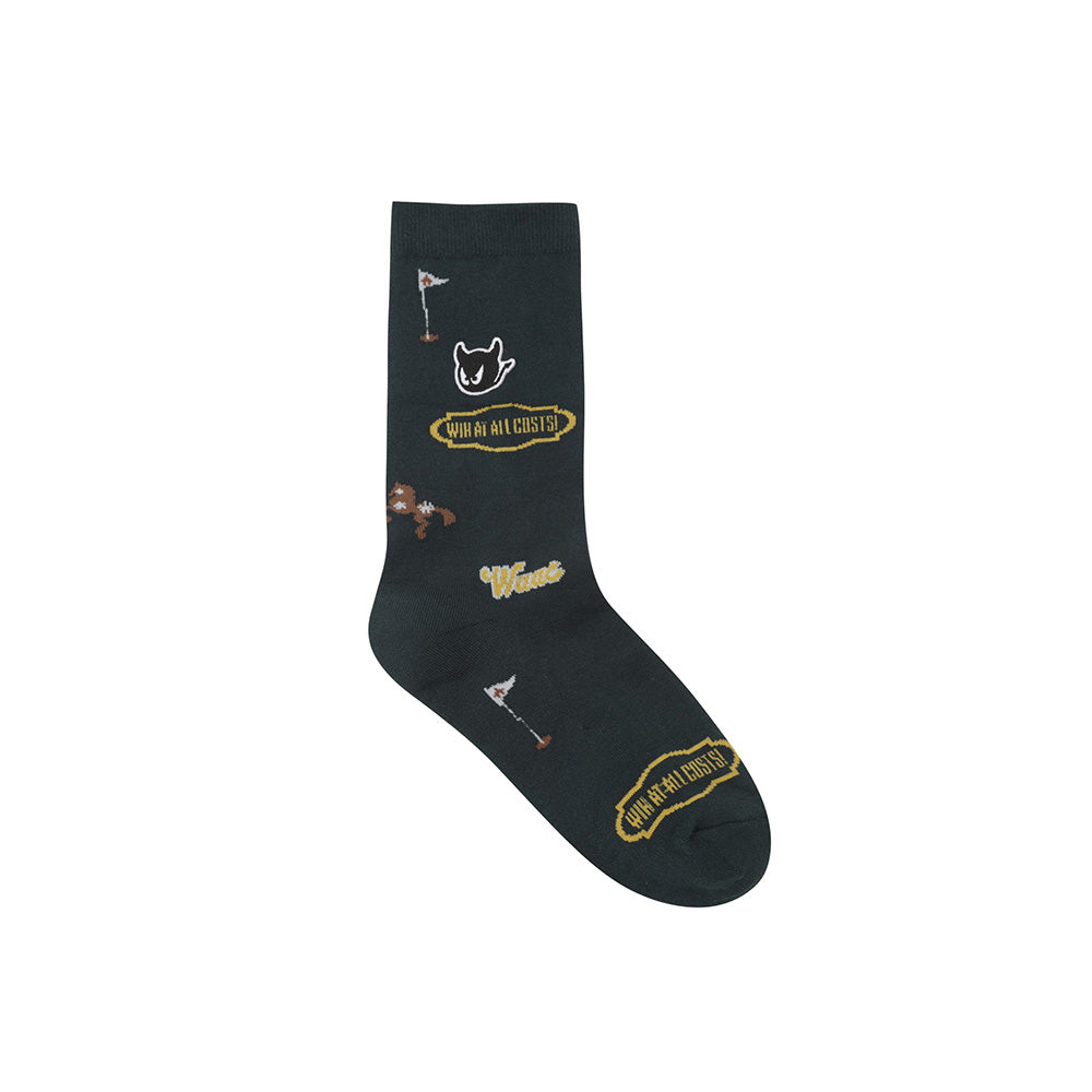 PATTERN SOCKS 女士 圖案中長襪