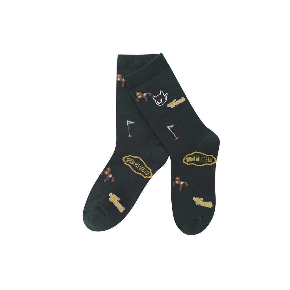 PATTERN SOCKS 女士 圖案中長襪