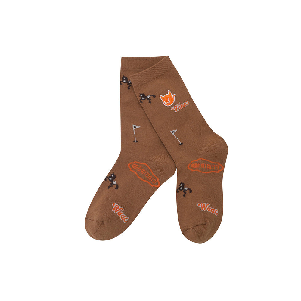 PATTERN SOCKS 女士 圖案中長襪