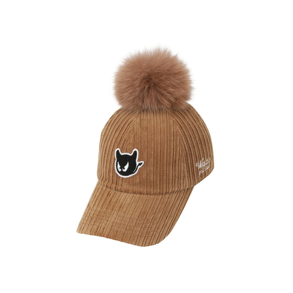 女士 WAACKY毛球高爾夫球帽