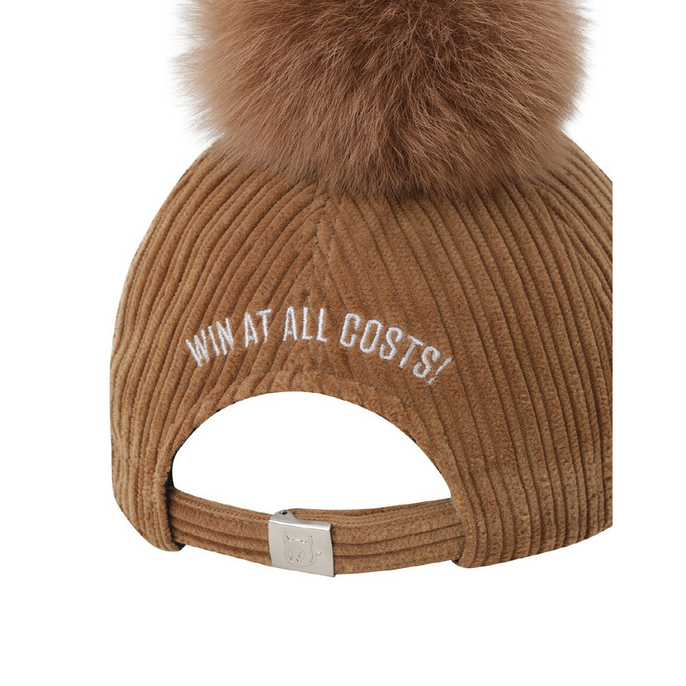 女士 WAACKY毛球高爾夫球帽