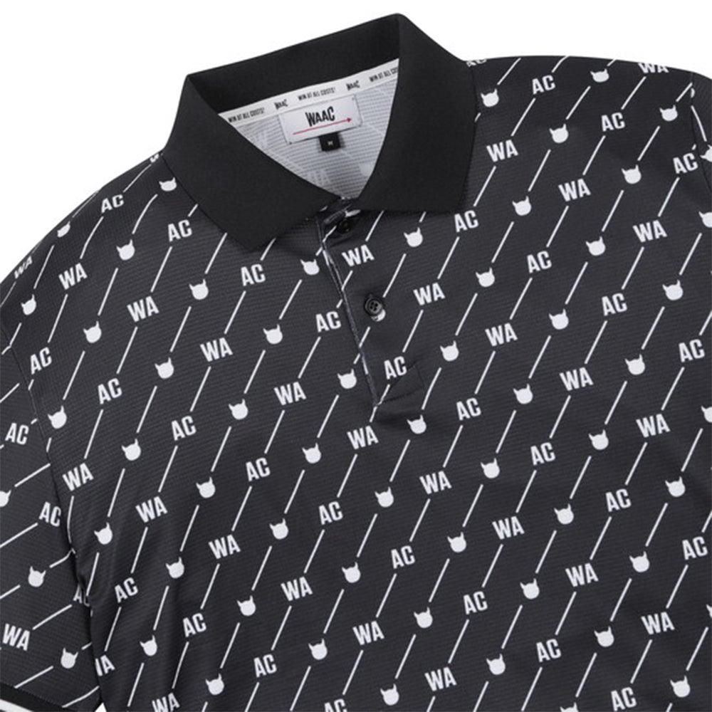 OBLIQUE PATTERN PRINT SS POLO 男士 印花短袖POLO衫