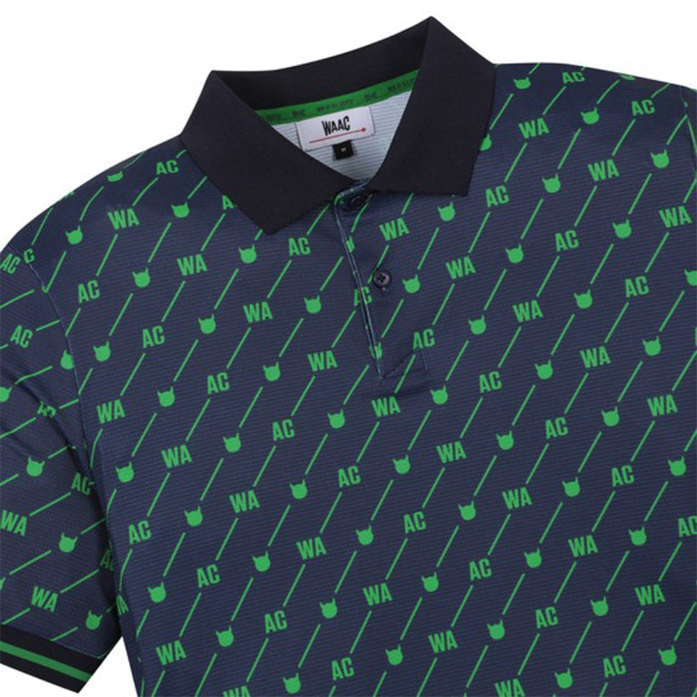 OBLIQUE PATTERN PRINT SS POLO 男士 印花短袖POLO衫
