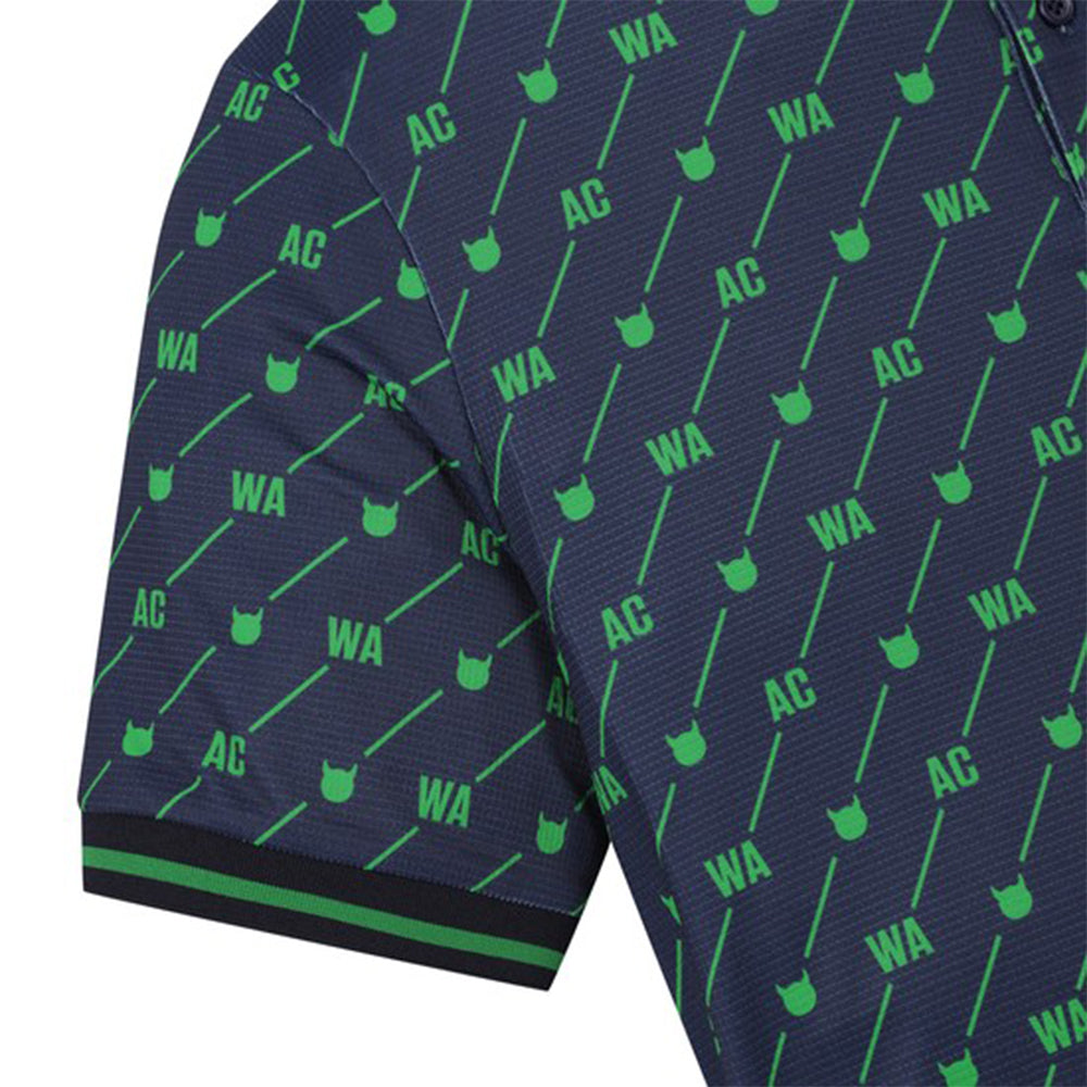 OBLIQUE PATTERN PRINT SS POLO 男士 印花短袖POLO衫