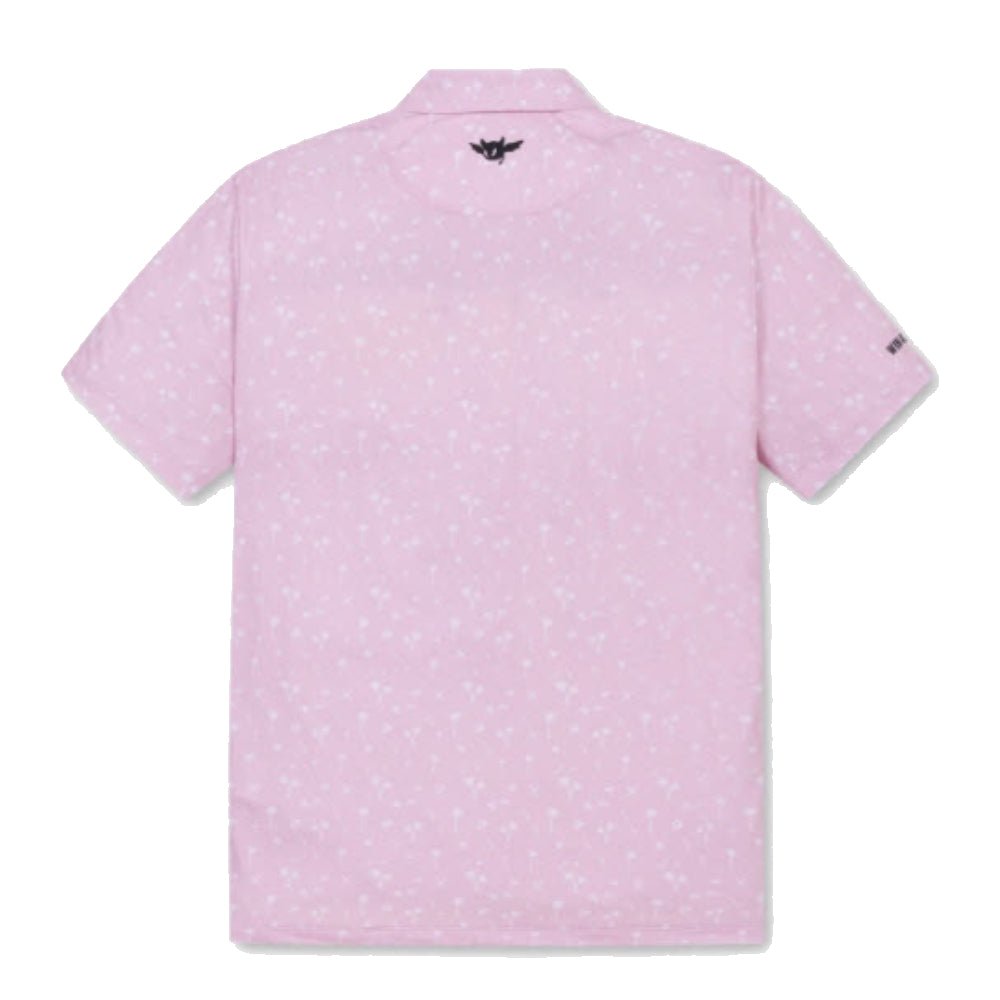 ALLOVER MOTIF POLO 男士 印花短袖POLO衫 - ASH GOLF Taiwan