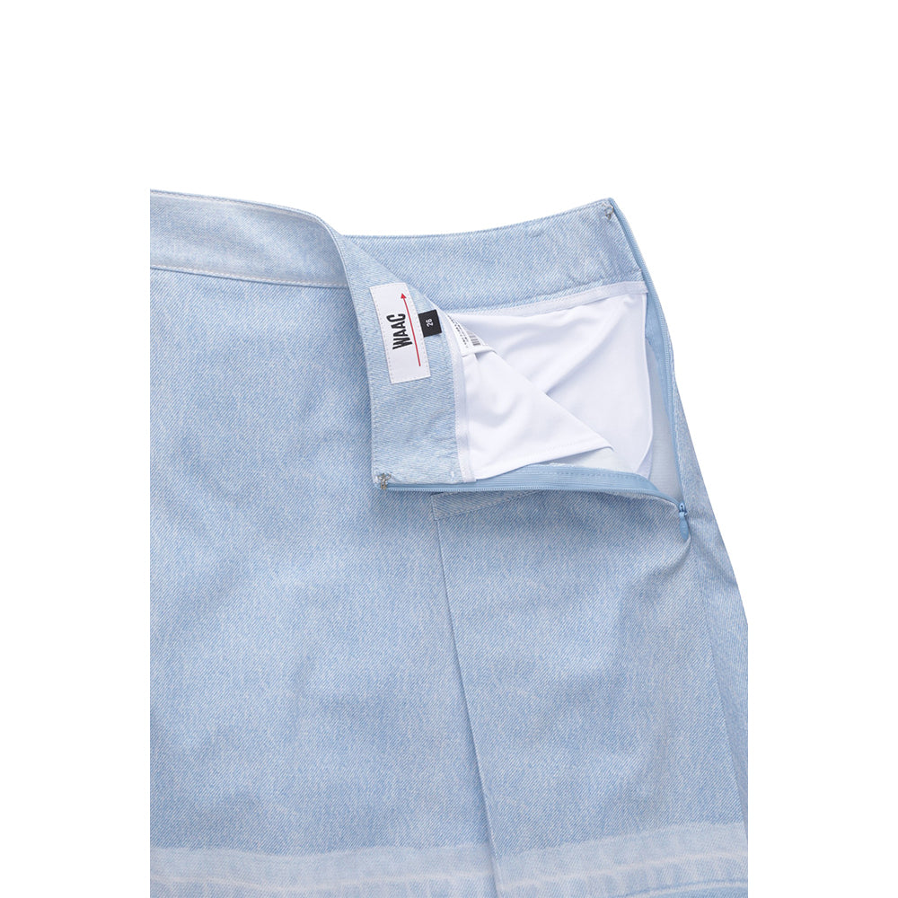 DENIM-LIKE SKORT 女士 牛仔短褲裙