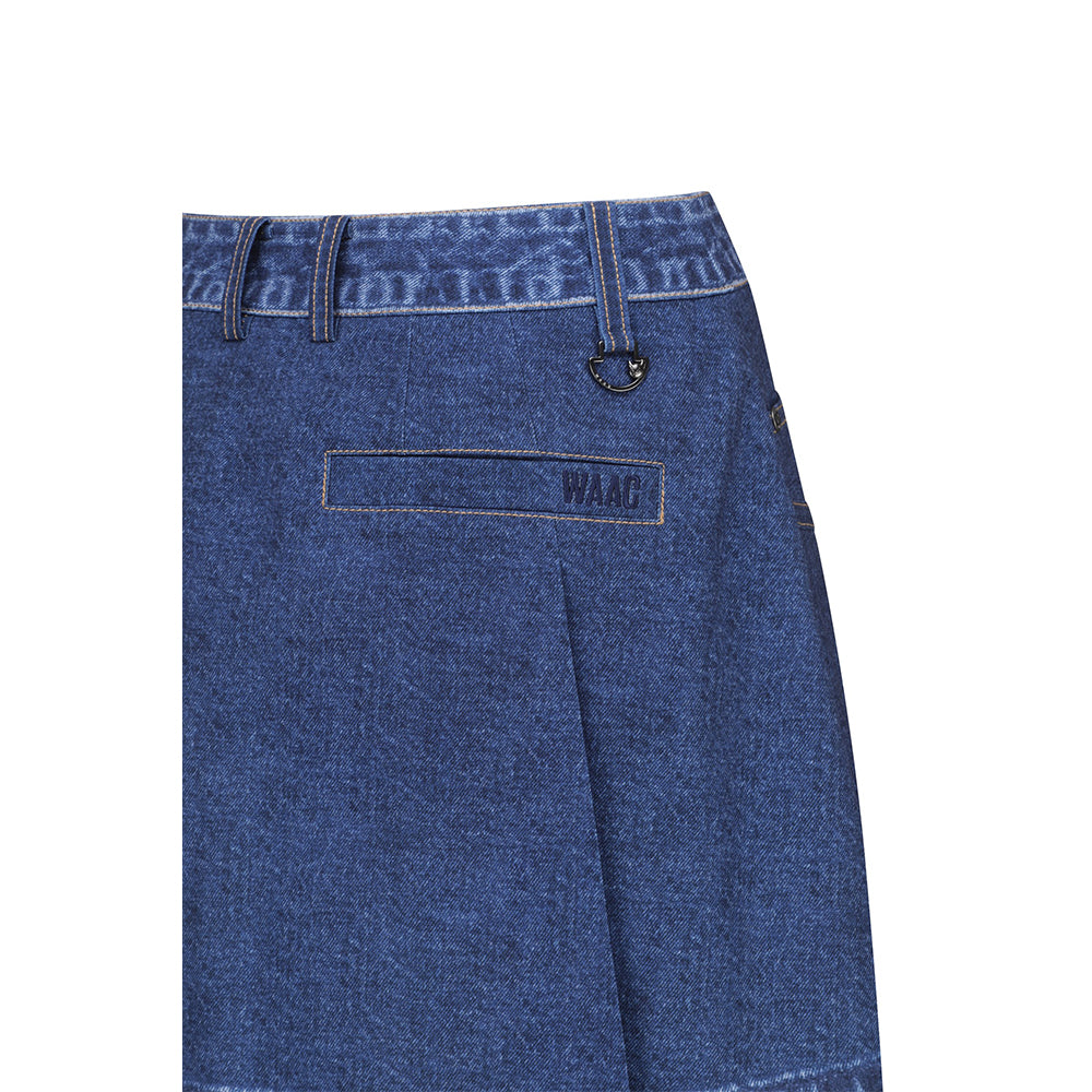 DENIM-LIKE SKORT 女士 牛仔短褲裙