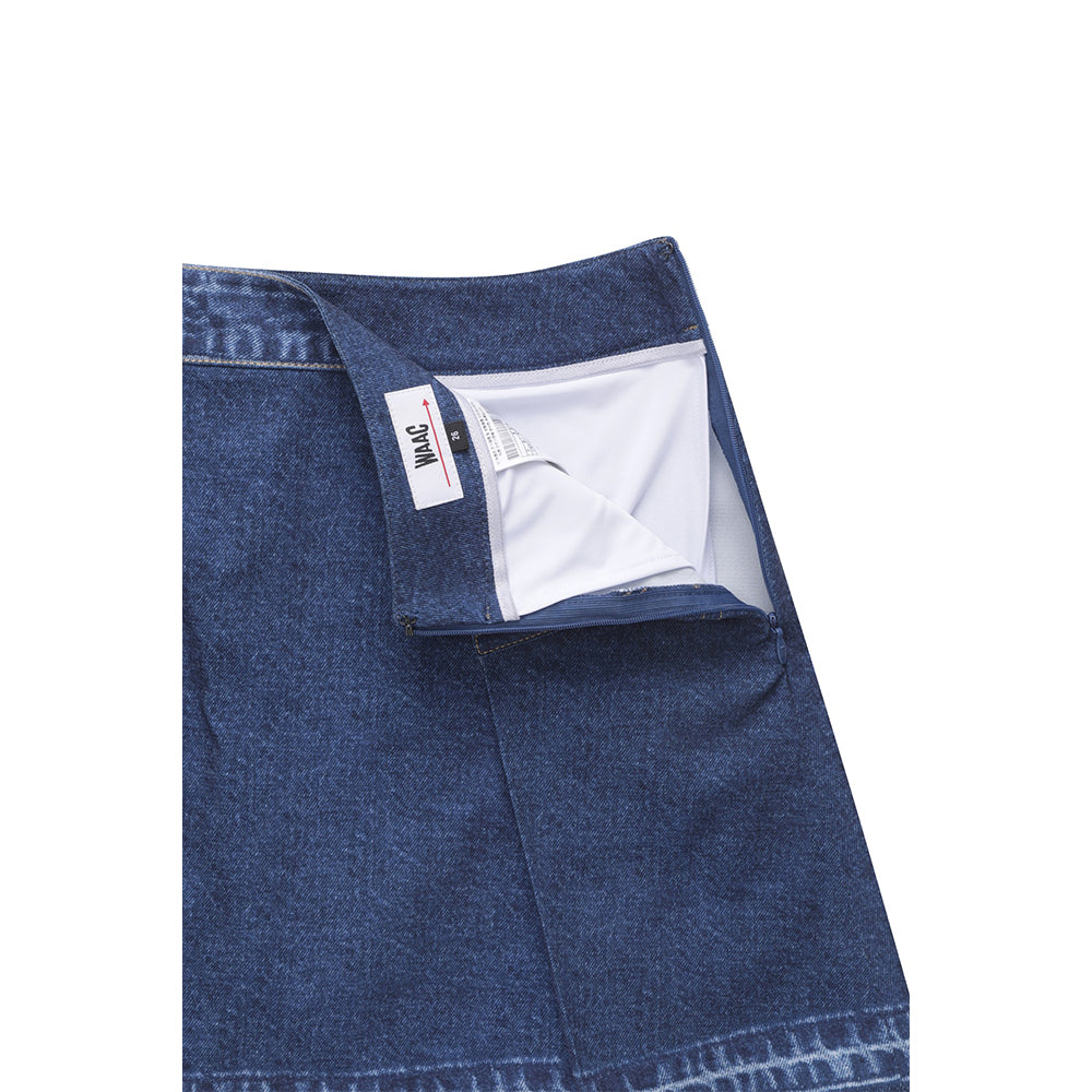DENIM-LIKE SKORT 女士 牛仔短褲裙