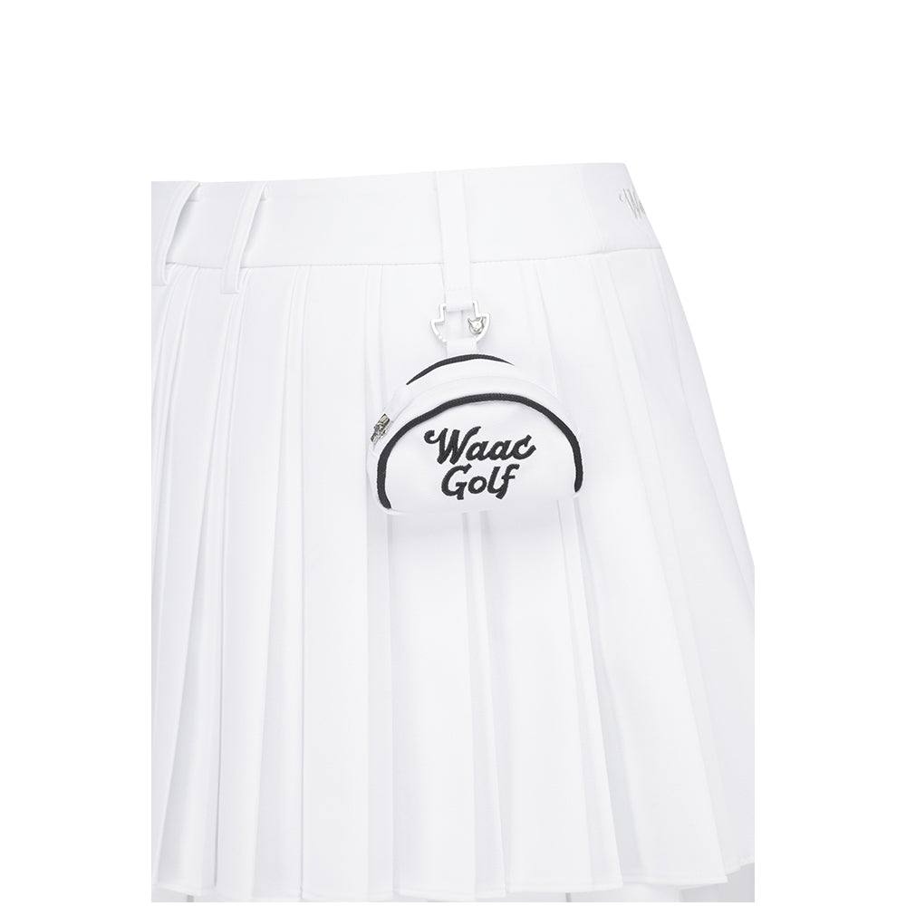 PLEATS WRAP SKORT 女士 雙層百褶短褲裙