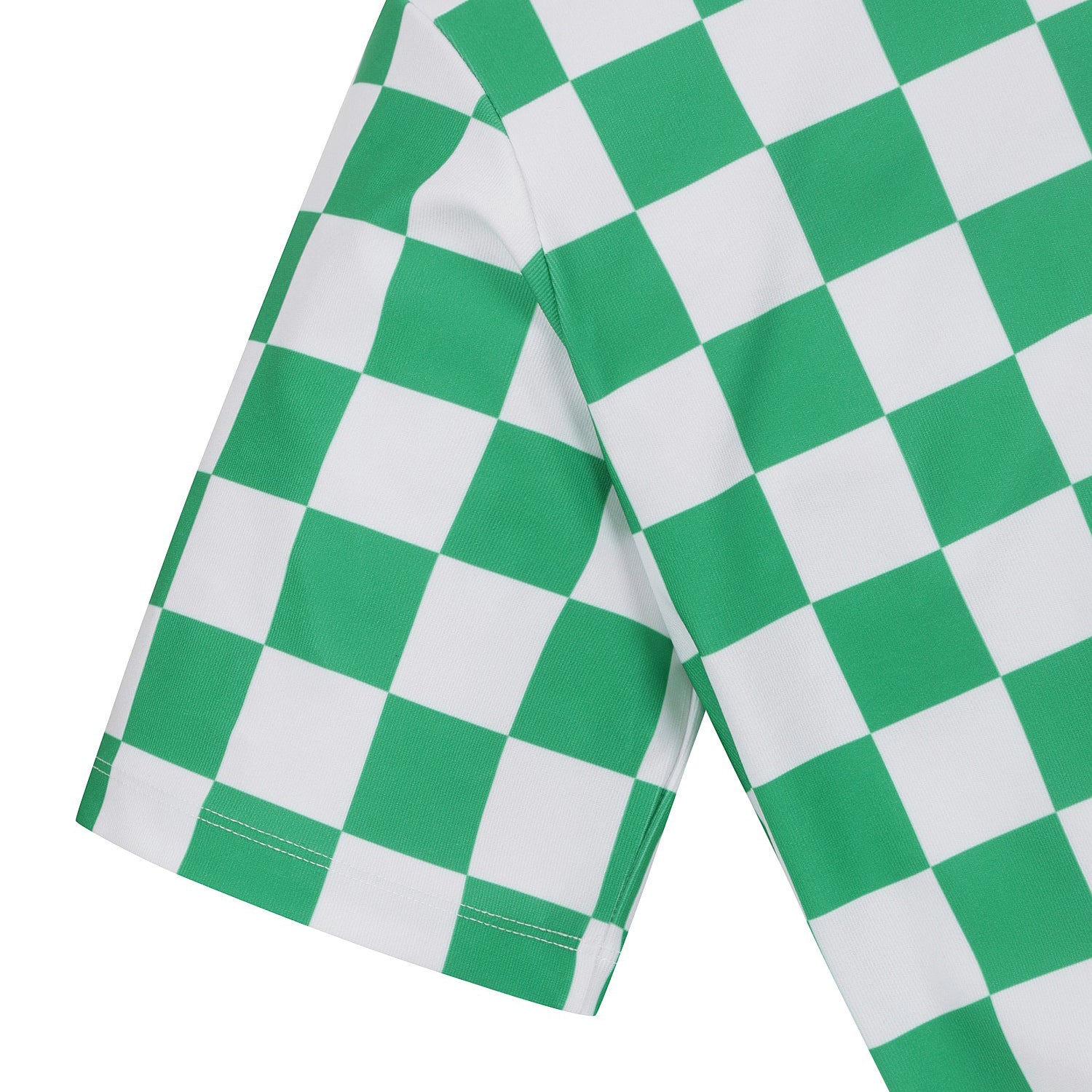 女士 格紋短袖POLO衫