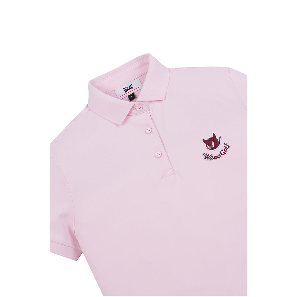 WAACKY PIQUE SS POLO 女士 短袖POLO衫