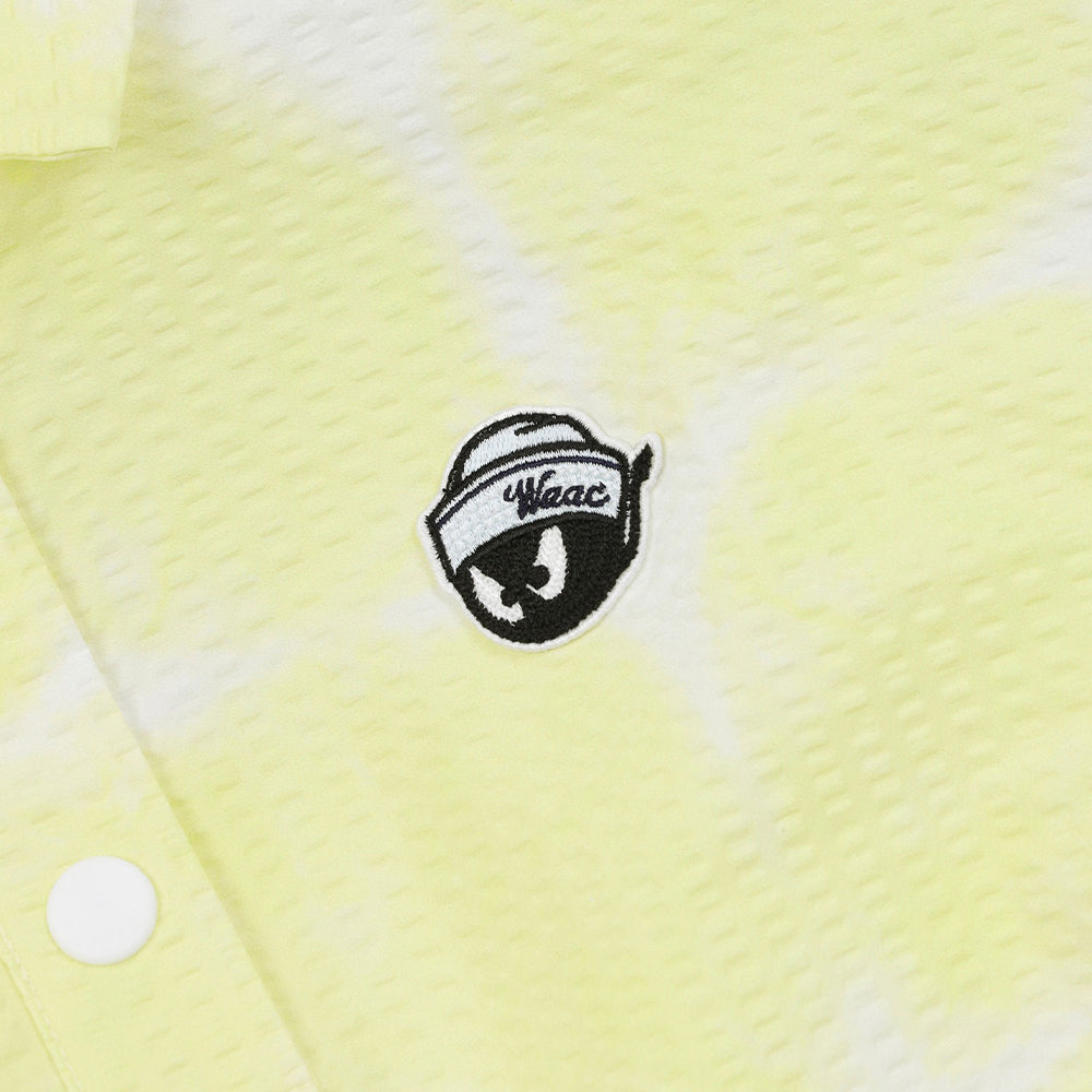 SEERSUCKER LEMON PRINT SS POLO 女士 印花POLO衫