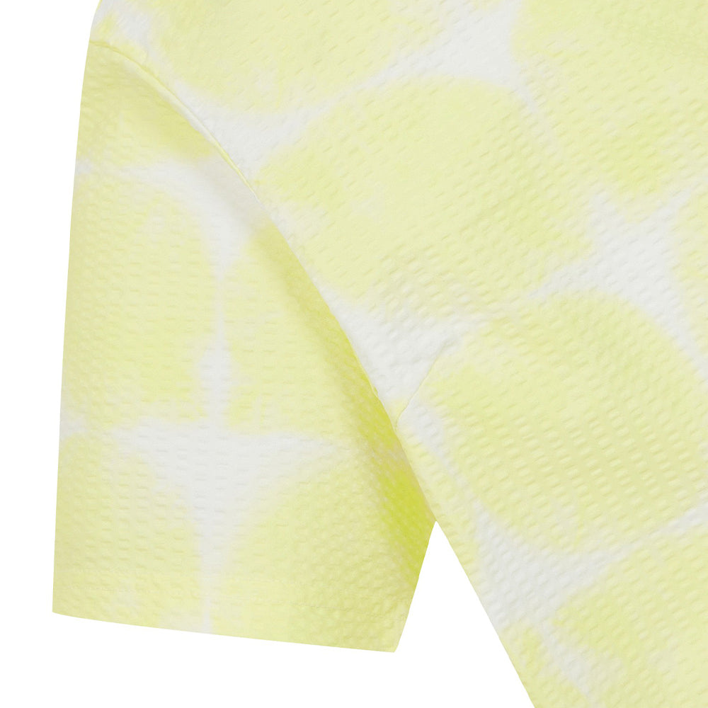 SEERSUCKER LEMON PRINT SS POLO 女士 印花POLO衫