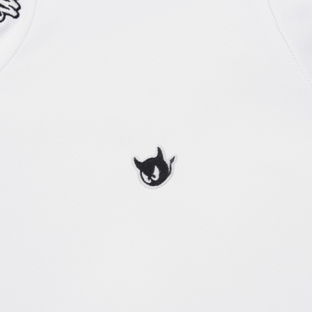 COOL RIBBED MOCKNECK 女士 刺繡半高領上衣 - ASH GOLF Taiwan