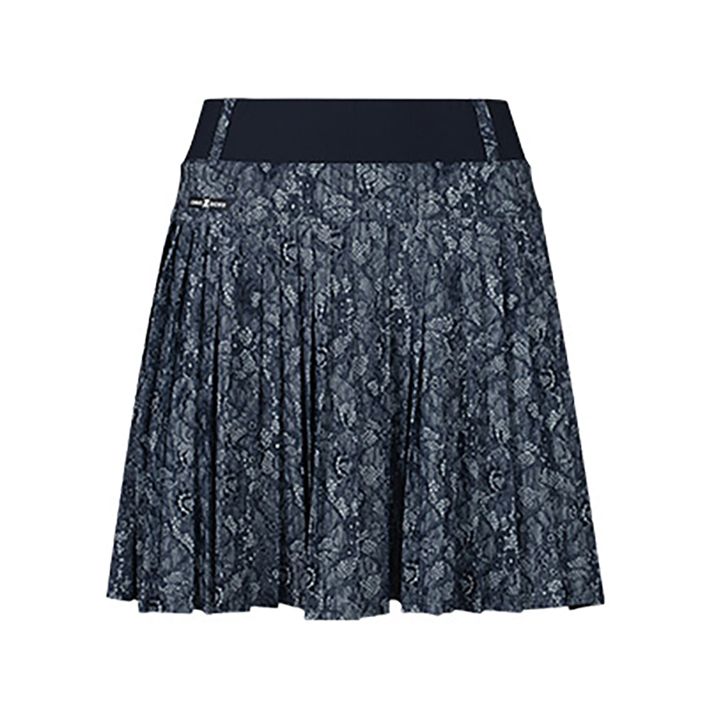 NEW PLEATED SKIRT CAMO 女士 蕾絲壓褶短裙