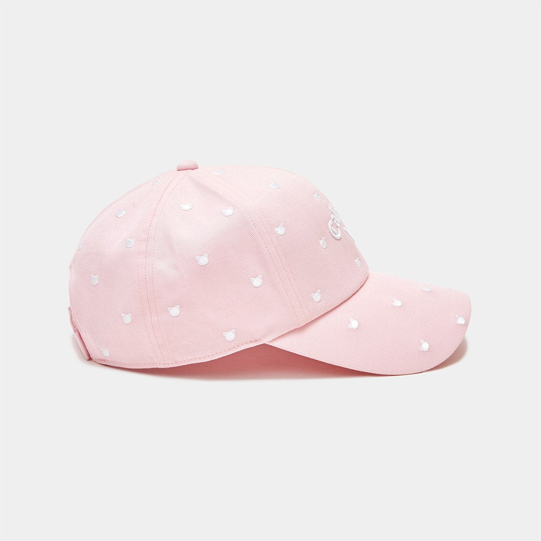 女士 經典刺繡小熊帽