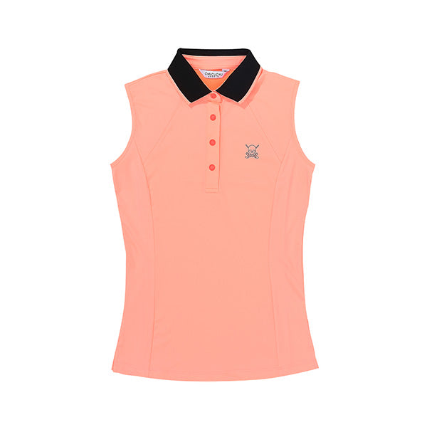 FIELD COLLAR POINT TOP 女士 無袖POLO衫