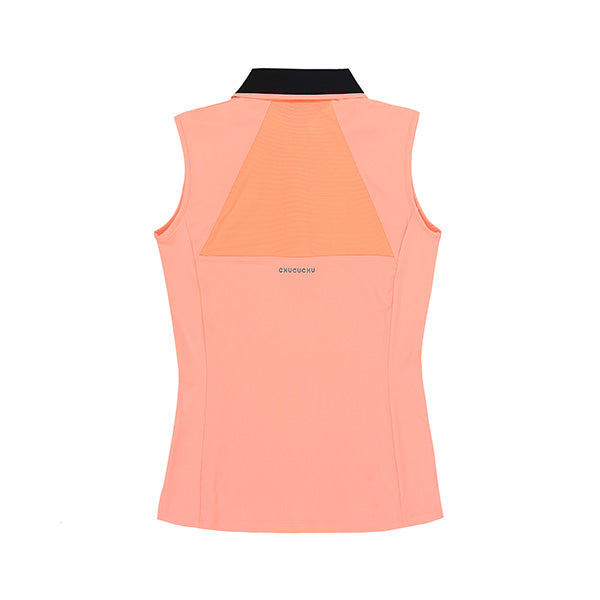 FIELD COLLAR POINT TOP 女士 無袖POLO衫