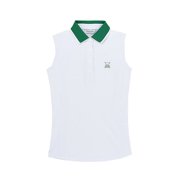FIELD COLLAR POINT TOP 女士 無袖POLO衫