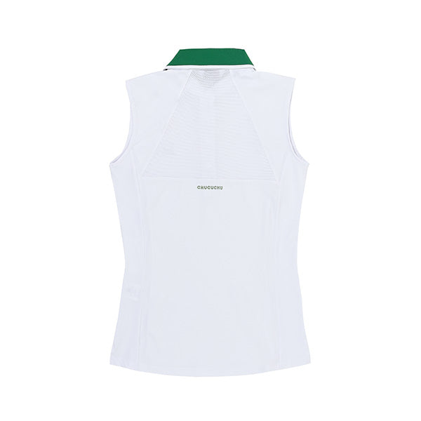 FIELD COLLAR POINT TOP 女士 無袖POLO衫