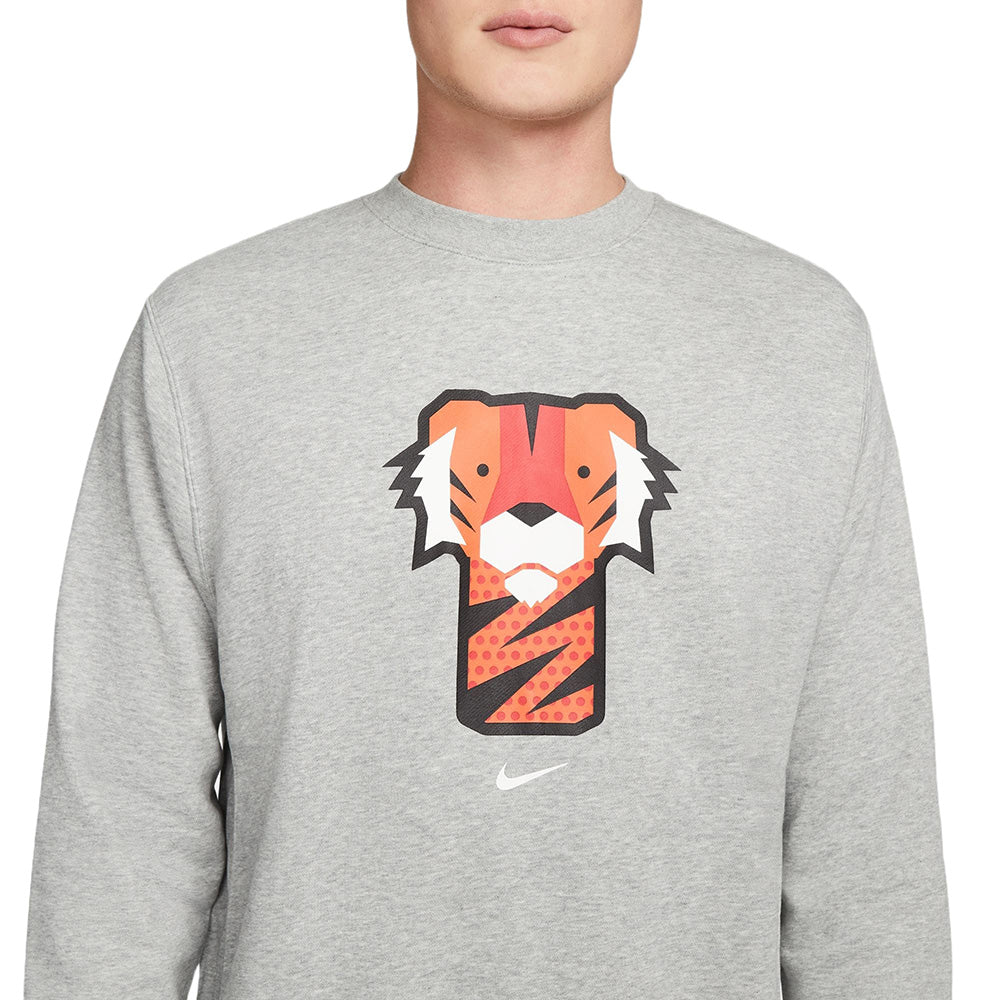 TIGER WOODS 男士 高爾夫圓領長袖上衣