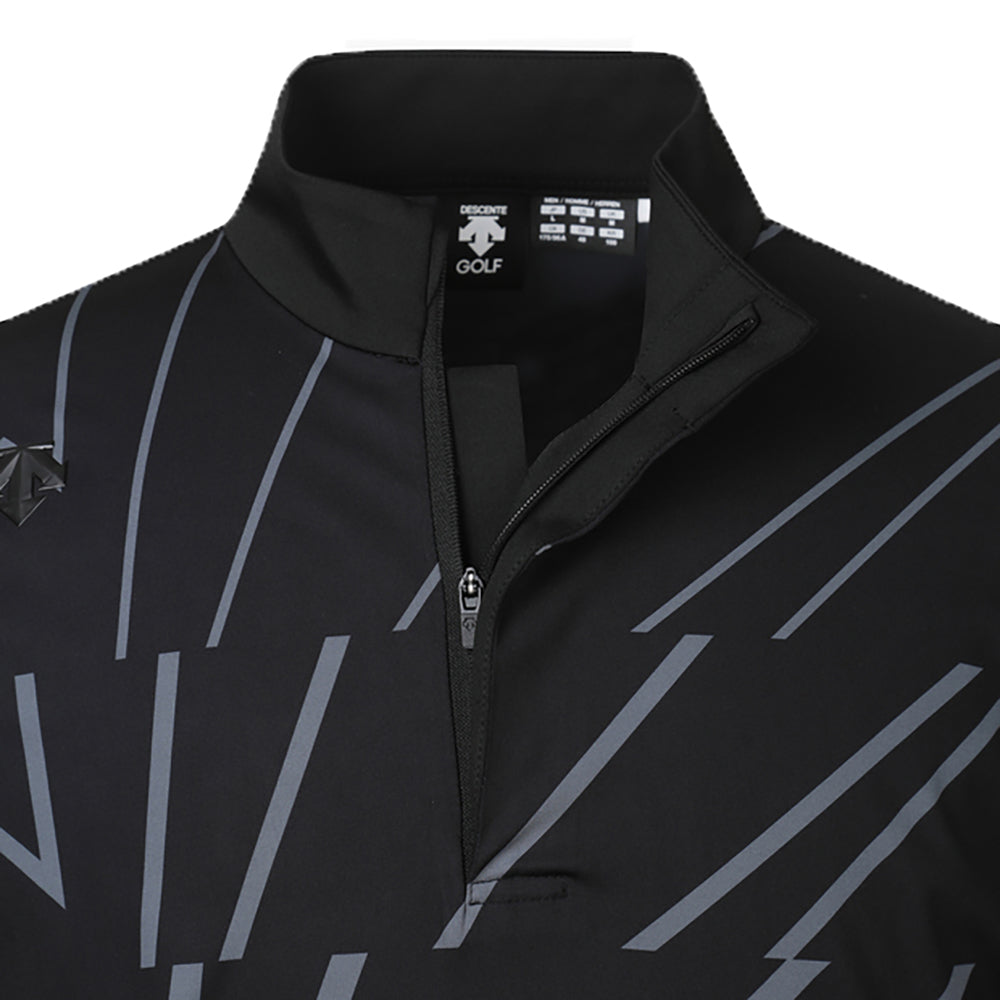 FULL PATTERNED ZIP UP T-SHIRT 男士 長袖拉鏈上衣