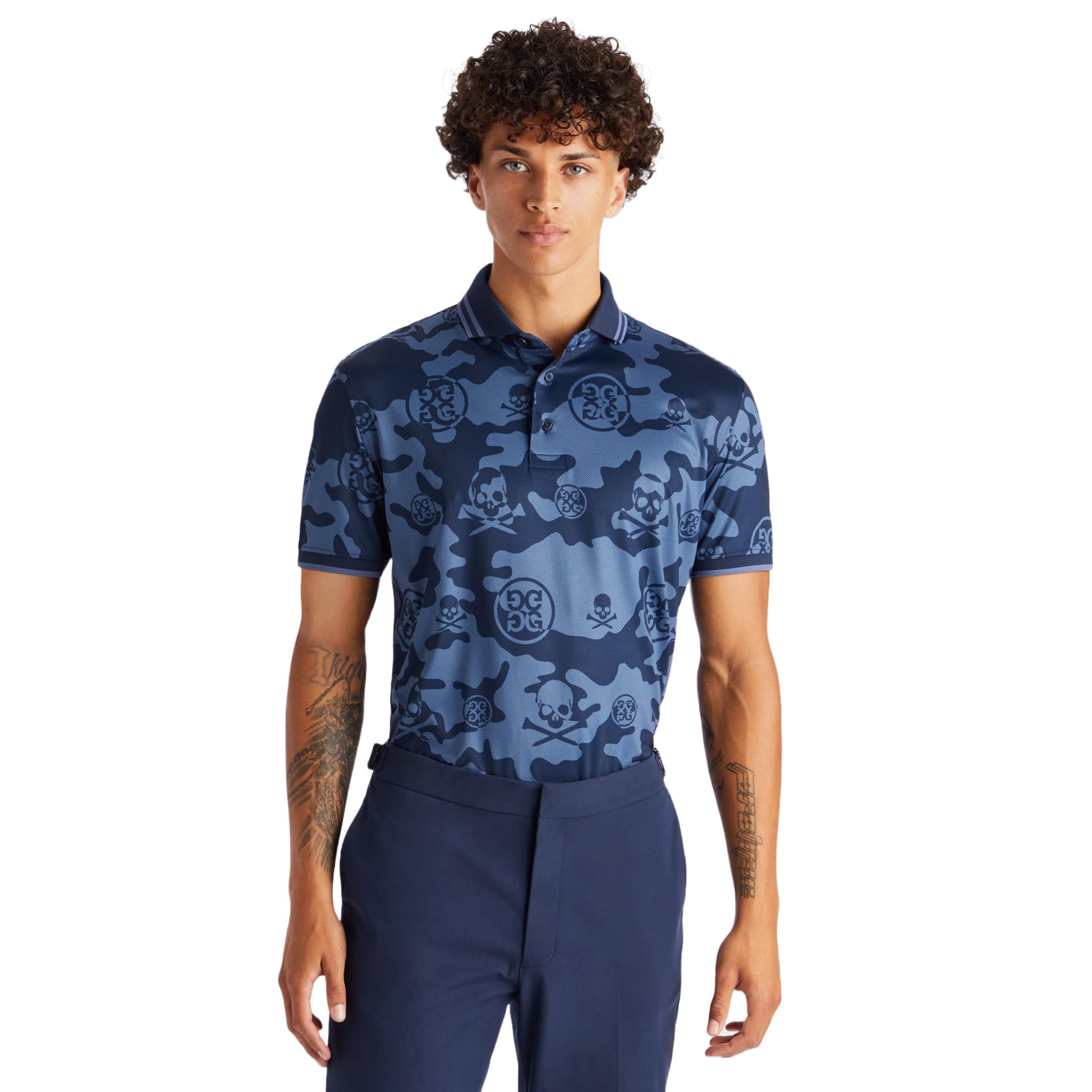 EXPLODED ICON CAMO POLO 男士 短袖POLO衫