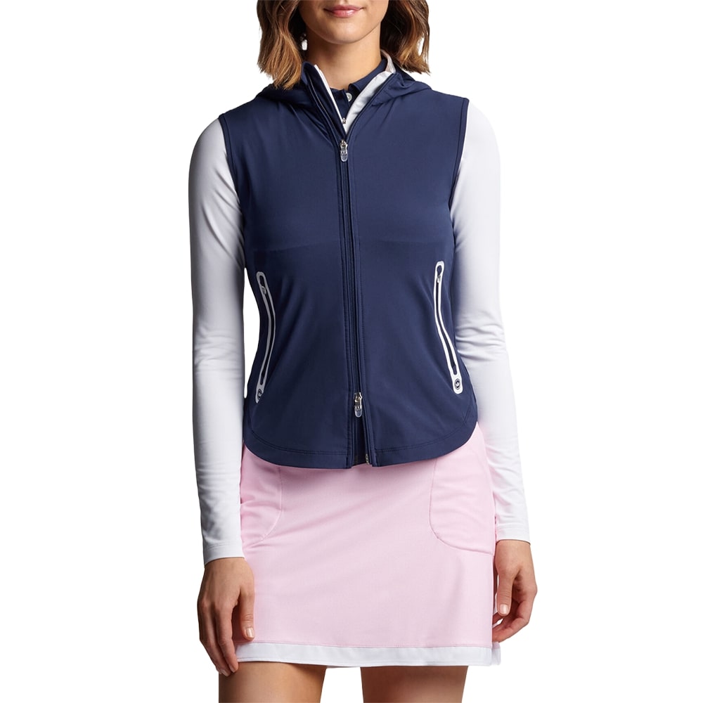 JAMESON LIGHTWEIGHT STRETCH FULL ZIP HOODED VEST 女士 拉鏈背心