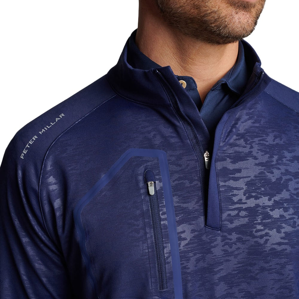 FORGE CAMO PERFORMANCE QUARTER-ZIP 男士 1/4拉鏈長袖上衣