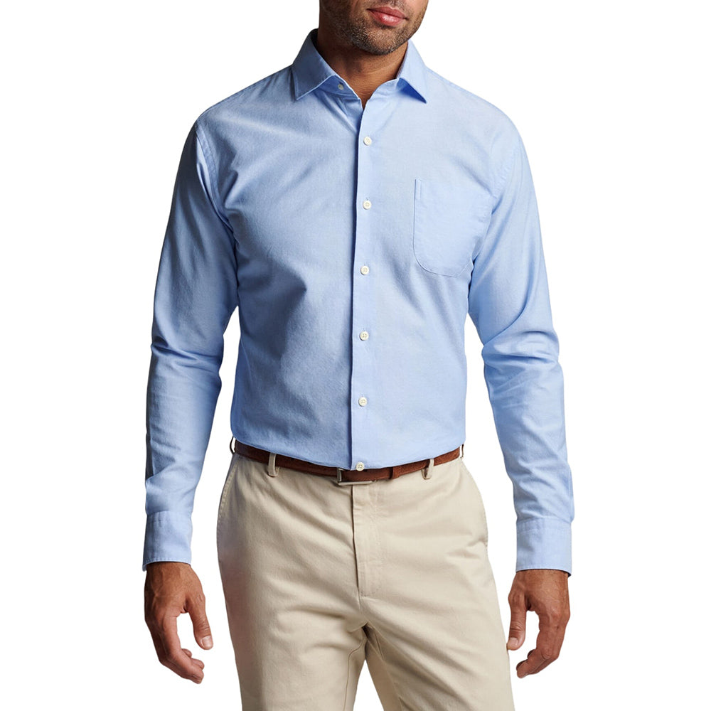HADLEY OXFORD COTTON SPORT SHIRT 男士 長袖襯衫
