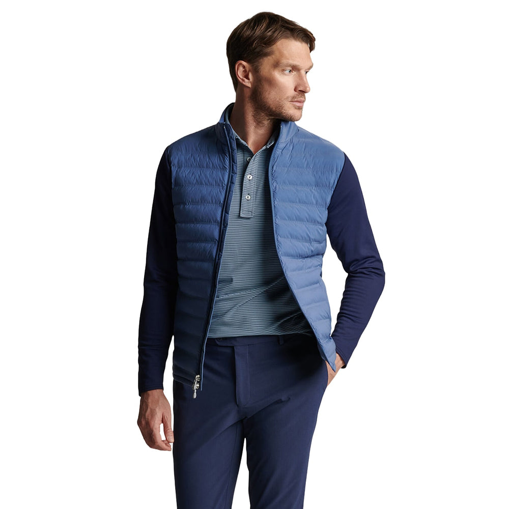 STITCHLESS BAFFLE HYBRID JACKET 男士 拉鍊外套
