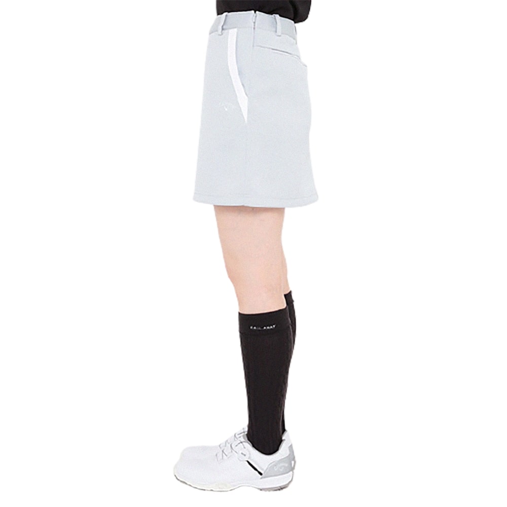 女士 素面提花短裙